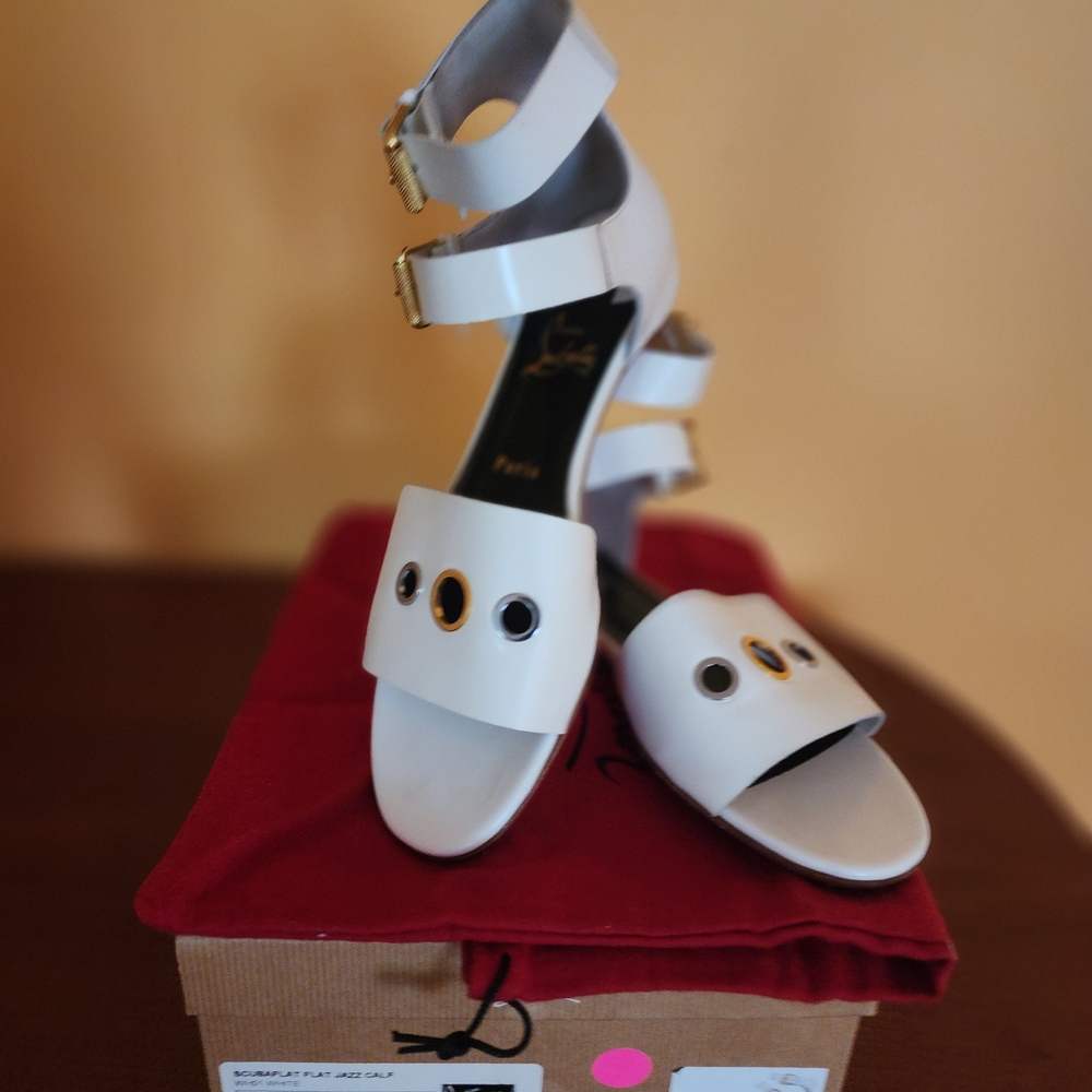 Christian Louboutin SCUBAFLAT FLAT JAZZ CALIF 39.5 - Picture 4 of 10